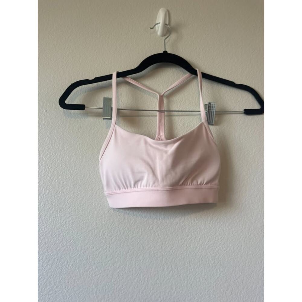 Lululemon Light Pink Bra Top + Flared Skirt Set - Size 4 - Picture 3 of 6